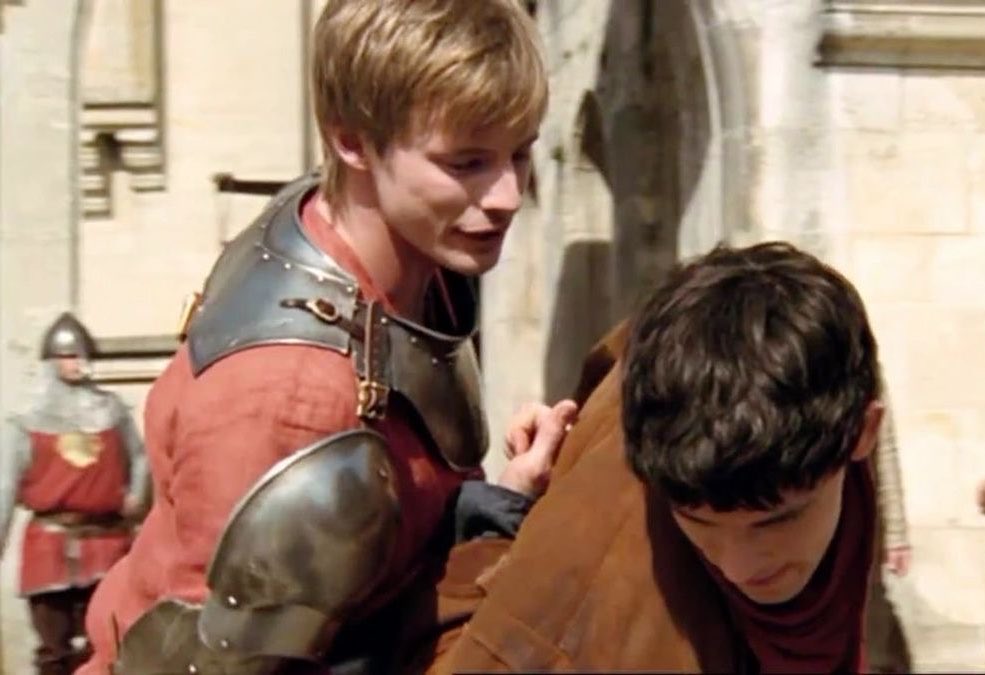 queererthings's tweet photo. wow i can’t believe it’s been 18 years since gay people were invented, happy merlinversary everybody!! https://t.co/tJCyxHOlLZ