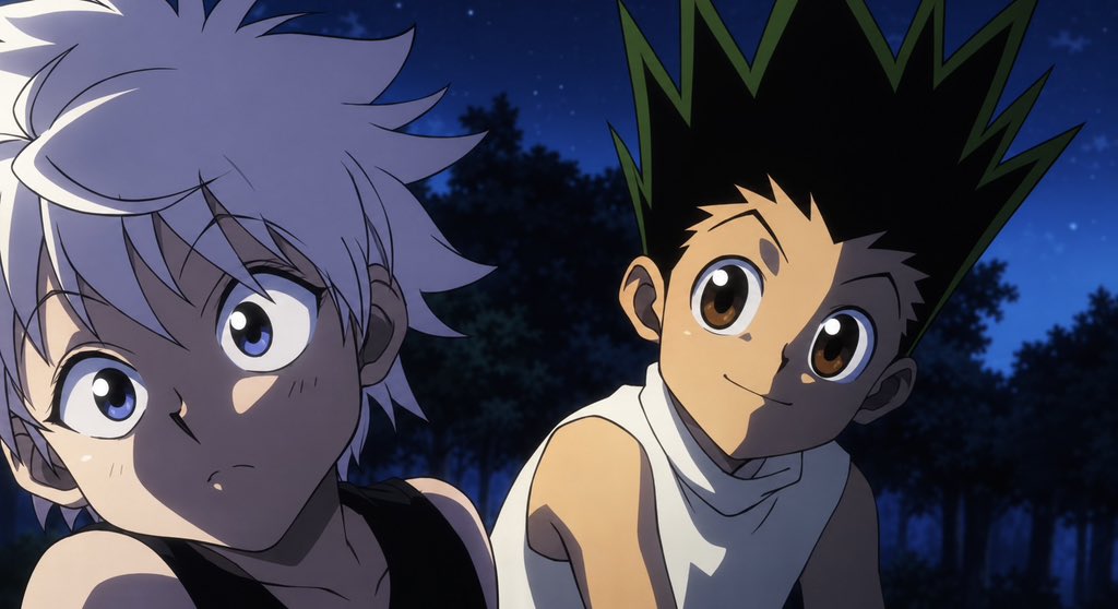 HxH_hunter1's tweet photo. 💚💙
#HxH #GonKillua https://t.co/zVWtpYhexs