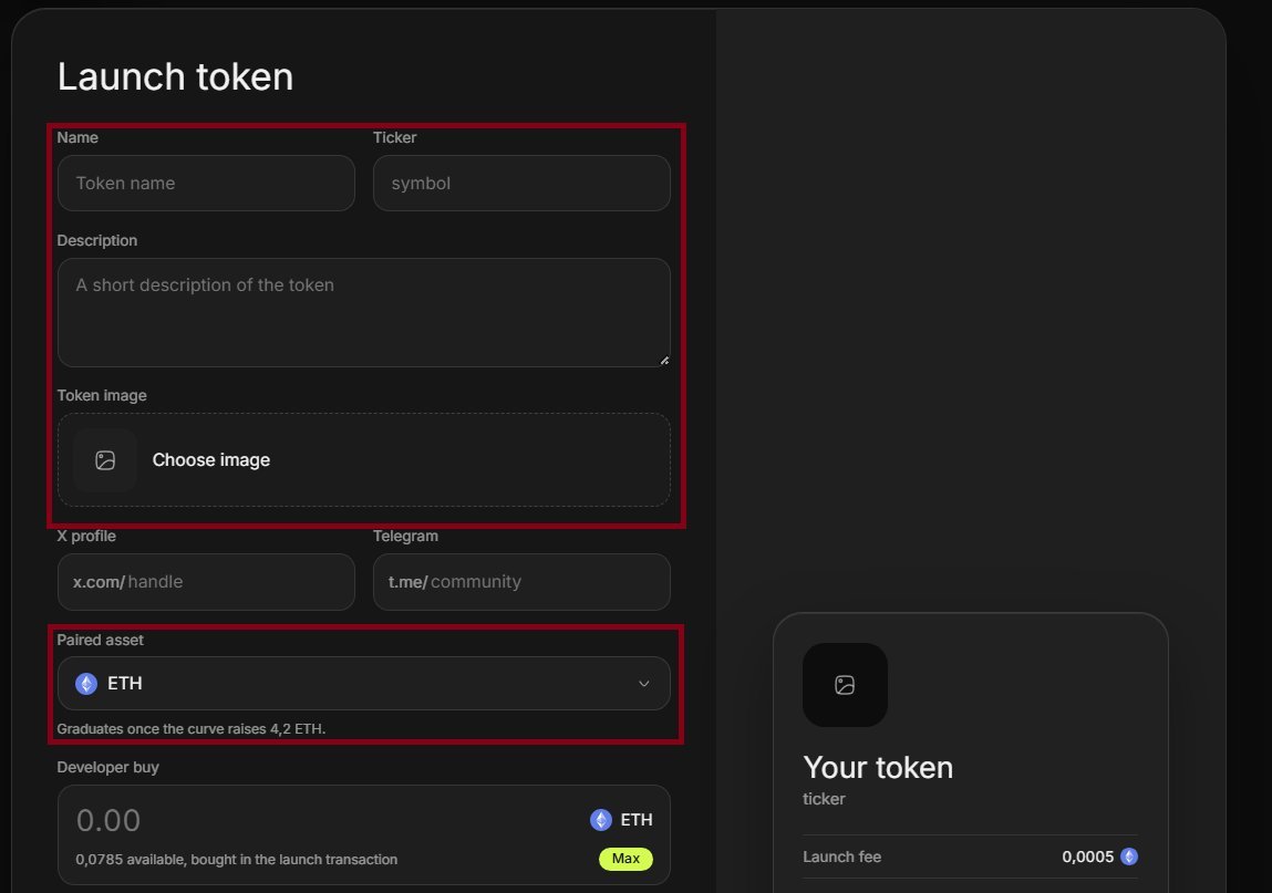 SecretoDefi's tweet photo. ACABO DE GANAR +$700 LANZANDO MI PROPIO TOKEN EN @ponsdotfamily ‼️

Que autentica locura lo de los bots en los launchpads

Hace unas semanas vi que si creabas un token en Pons y lo emparejabas con robinhood:0xd0601ce157db5bdc3162bbac2a2c8af5320d9eec dentro de Robinhood, los bots snipean el lanzamiento y tu te llevas las fees cómo creador del token

Yo pensaba que los bots ya no tendrían liquidez pero lo acabo de hacer y me he llevado +700$ en 5 minutos antes de que el token muriera

Probad a ver si os lleváis un pellizco, simplemente dadle a CREATE y añadís la siguiente información obligatoria:

· Name y ticker
· Descripción
· Imagen
· Par con el que junta > NVDA

Clicad en la opción de Advanced para que se os desplieguen más detalles.

· Creator wallet > tu dirección
· Creator tax > máximo 10%

Y listo, pagas la comisión y lo lanzas

Ponedme en los comentarios que habéis sacado va 😜