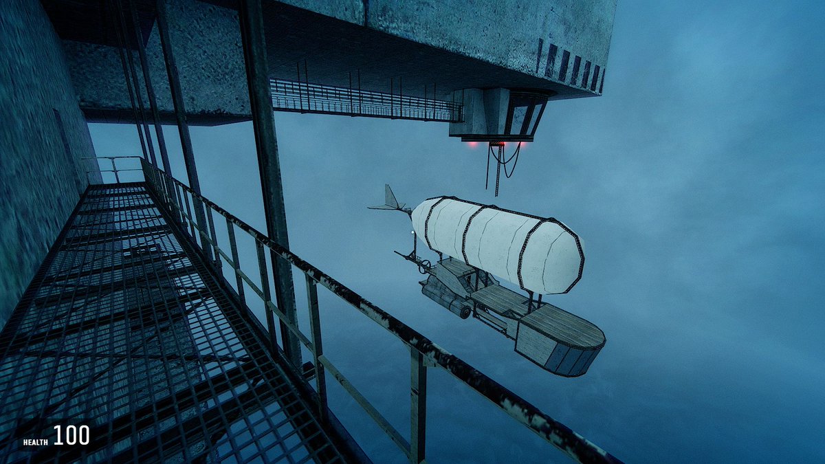 LambdaGen's tweet photo. A new Half-Life 2 mod surges from previous two maps for MapLabs.

'The Temple' is a two-hour long horror/science-fiction, where you explore an abandoned planet aboard three distinct vehicles, each with their own mechanics and environments.

Mod is set to release this October. https://t.co/HmJj0Kpf8n