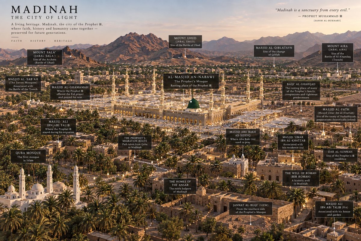 TateAlSalafi's tweet photo. Madina if the houses of the Companions were kept and preserved https://t.co/MQnauF3hcQ