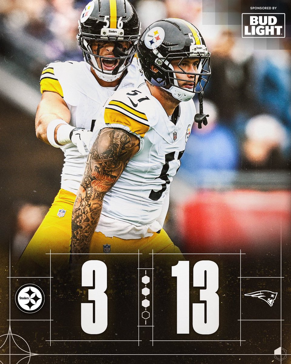 steelers's tweet photo. After 3

@budlight https://t.co/WnqLUv3lVS