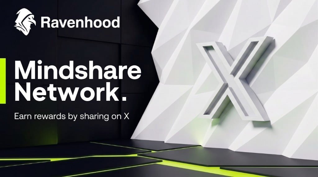 RVHProtocol's tweet photo. RAVENHOOD Mindshare Network is live.
Mine RVH Season 1 and partner campaigns from one connected wallet + X account.
First partner campaign: @alandalexyz
2M veLUTE reward pool
1 point = 1 $LUTE
Post, get verified, rank up, earn.
https://t.co/bsFjymUC4F https://t.co/EZBcOYSuqz