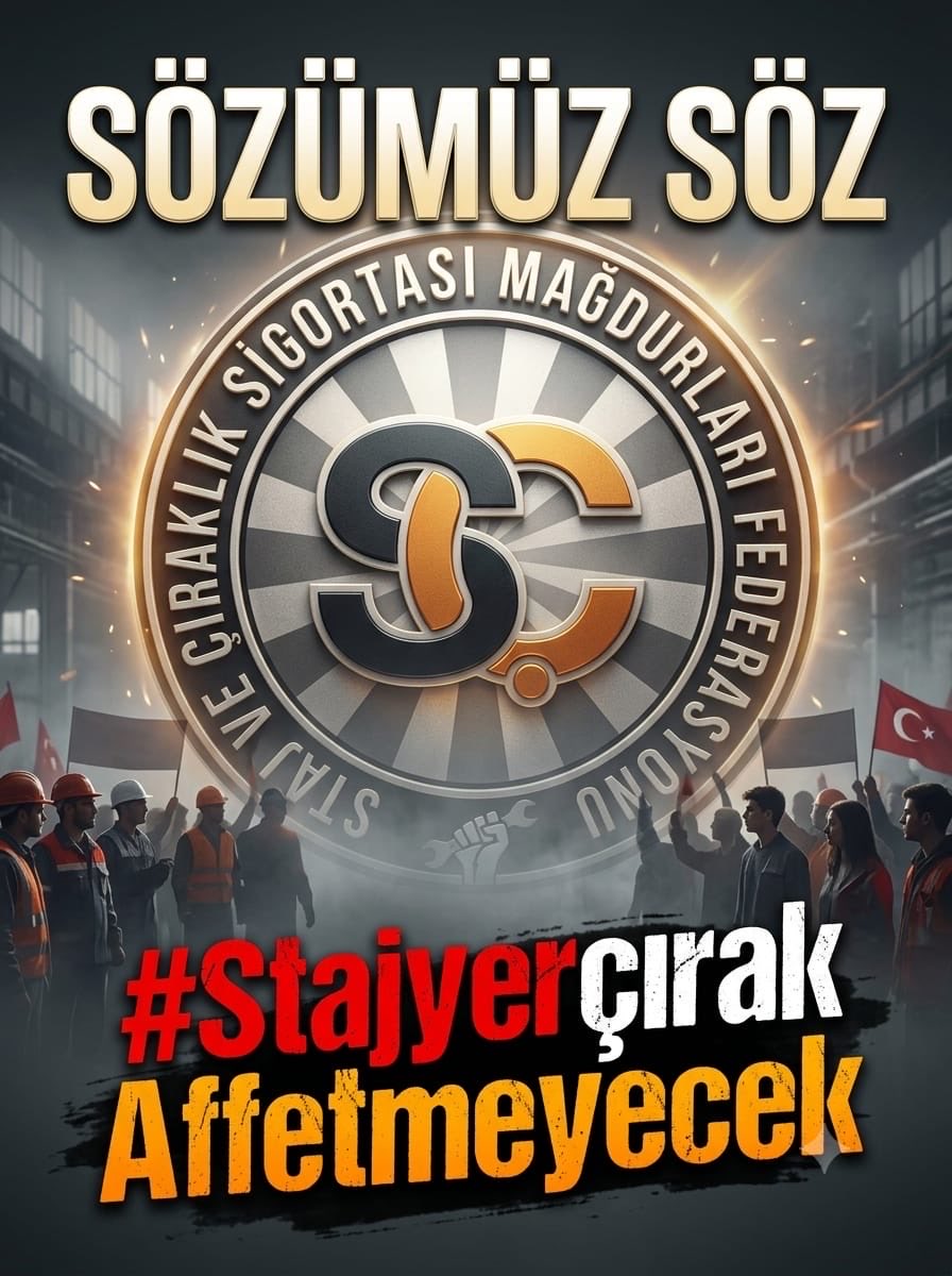mihriban55's tweet photo. @CirakStajFED @TBMMGenelKurulu @mehmedmus @ifarukaksu @oerdem42 @Nilgun_OK @sadullahkisacik @ayyuceturkestas @resulkurt34 @haltinsoy68 Torba yasaya staj ve çıraklık düzenlemesi girmeli! Milyonlarca mağdurun gözü kulağı Plan ve Bütçe Komisyonu’nda. 

@ejderacikkapi @OzgurKarabat34 @yasarkirkpinarr @UmitOzlale

Sözümüz Söz
#StajyerçırakAffetmeyecek https://t.co/HBjdd6v32g