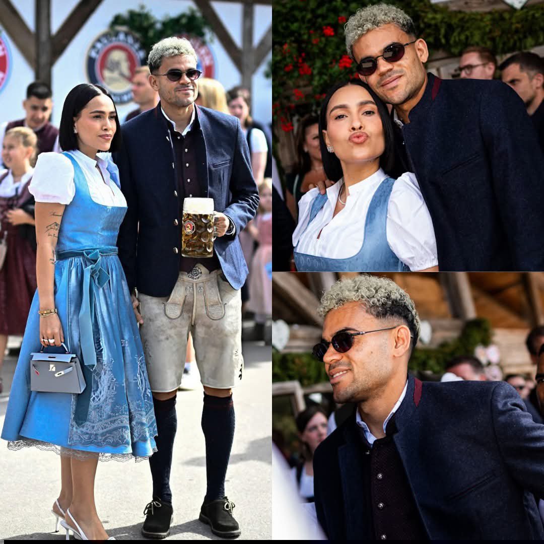 GraficoFutbol's tweet photo. 🇨🇴 | Mientras en Colombia lo acaban, Lucho no la pasa nada mal en Alemania. Festejando el Oktoberfest y recargando energías. https://t.co/TIBbyzbxsd