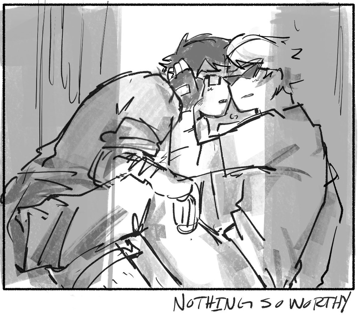 cat_tastrophee's tweet photo. did someone ask for more jakedirk? no. ah. it’s okay here you go anyways #homestuck #dirkjake https://t.co/0ZlTm9sgpo