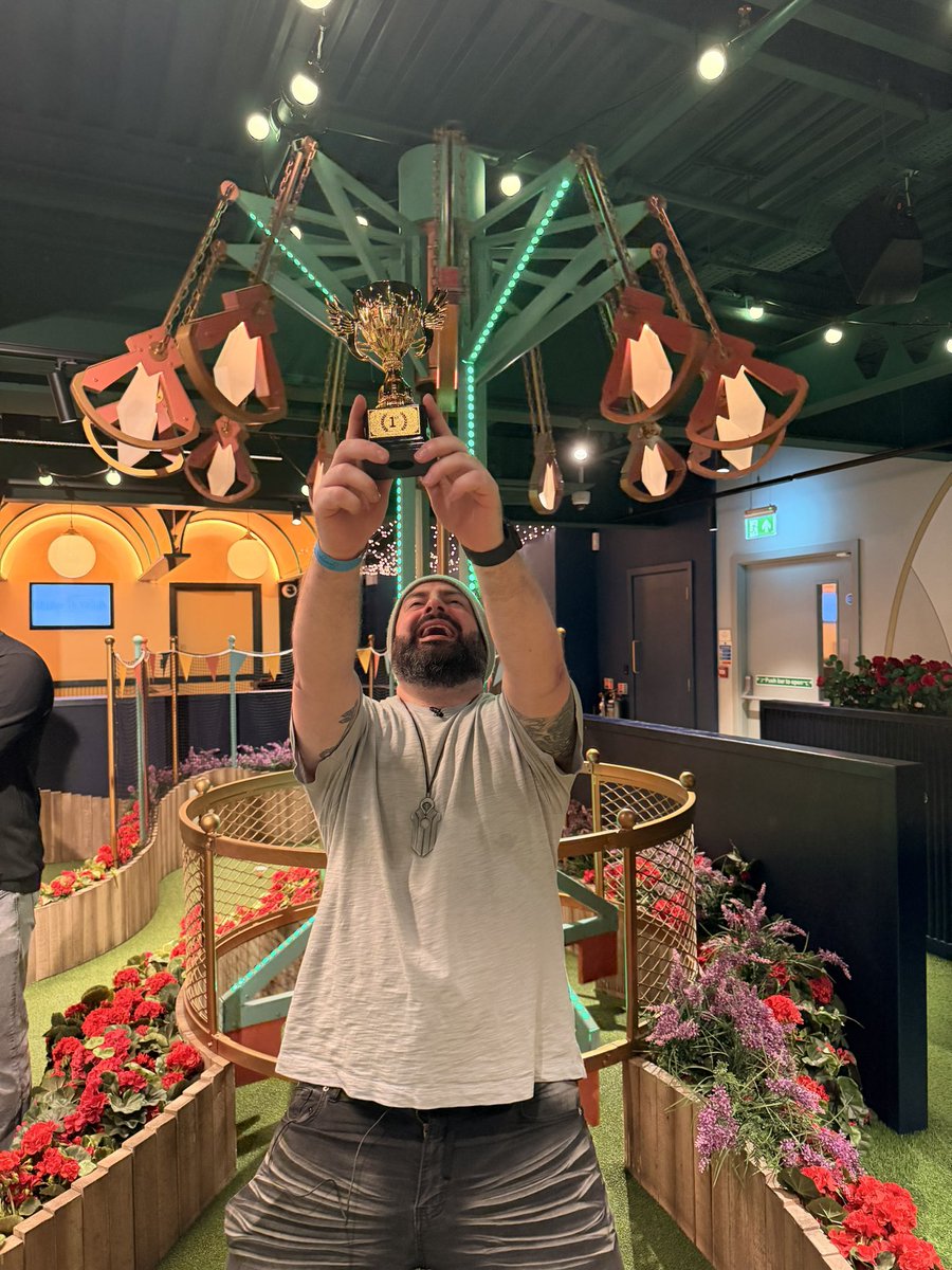 Team17's tweet photo. Our winner @hellonikoheart! 🏆🙌

Thank you all for tuning into Golf With Your Friends Live with @MakeAWishUK 💜 https://t.co/b855Gq8nCi