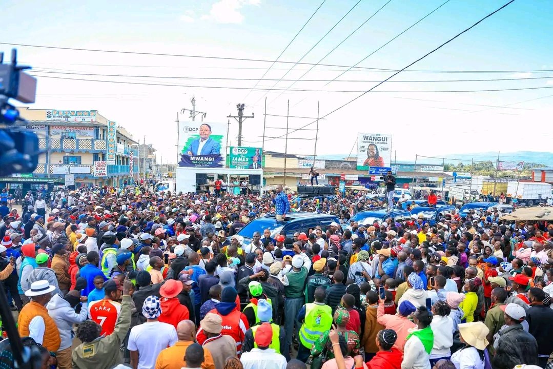 PPYL_Ke's tweet photo. SUNDAY, 20TH SEPTEMBER 2026 | PEOPLE'S TOUR: ENGINEER TOWN, KINANGOP CONSTITUENCY, NYANDARUA COUNTY.

Party Leader Hon. Ndindi Nyoro led the People's Tour in Engineer Town, Kinangop Constituency, Nyandarua County, for what turned into an energizing gathering even after an attempt to disrupt the rally in Engineer failed, residents turned out in full support of the People's Party.

At the center of his address was majorly economic recovery, with job creation across manufacturing, hospitality, tourism and other key sectors as the path forward for Kenyans. 

He also touched on the scrutiny of the G-G Fuel scheme, which Hon Ndindi Nyoro described as a system built on patronage, allegedly funneling over Ksh 3.5 Billion every month straight out of Kenyans' pockets. 

Asanteni sana to the resilient people of Engineer Town, Mungu awabariki!

We are African, and Africa is our business. 

#PeoplesTour
#Kinangop