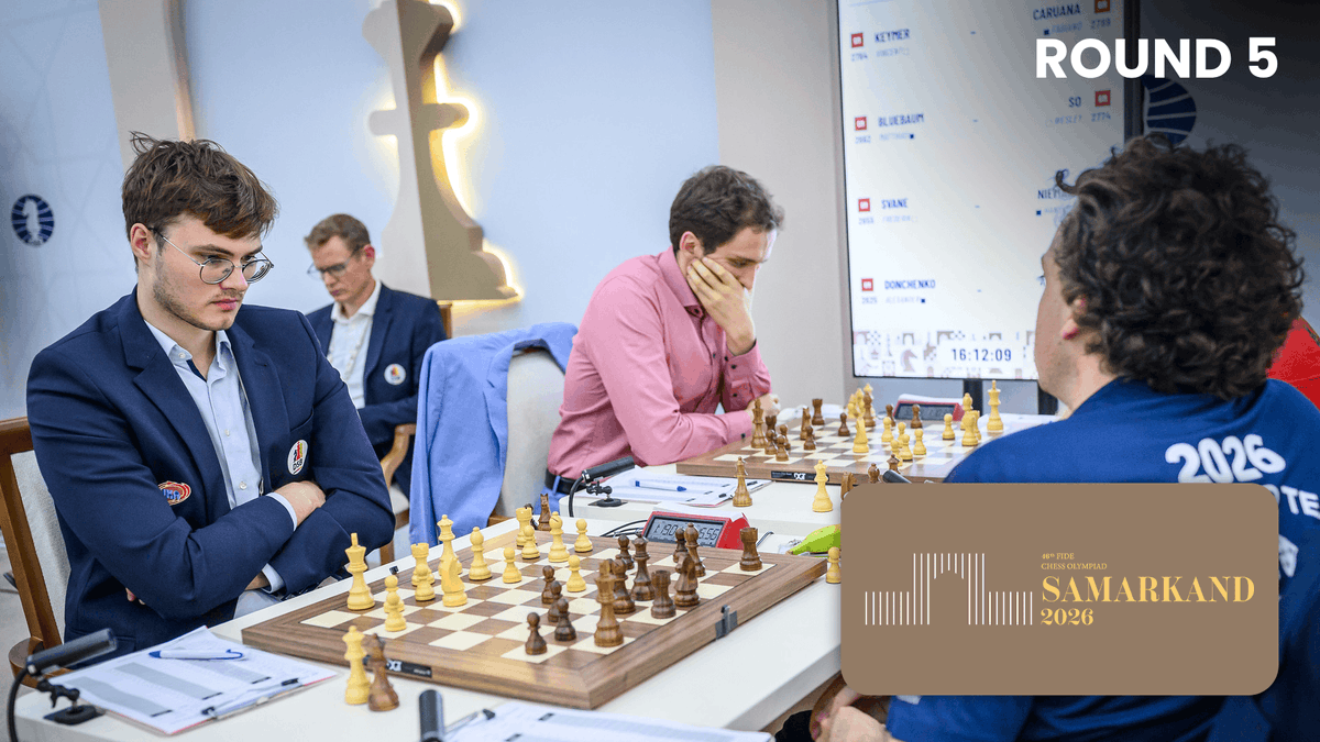 gcl_chess's tweet photo. Top Seeds Tumble As Germany Beat U.S. While Poland Defeat Indian Women https://t.co/ss3AyF1ABM https://t.co/UiqREtohX1
