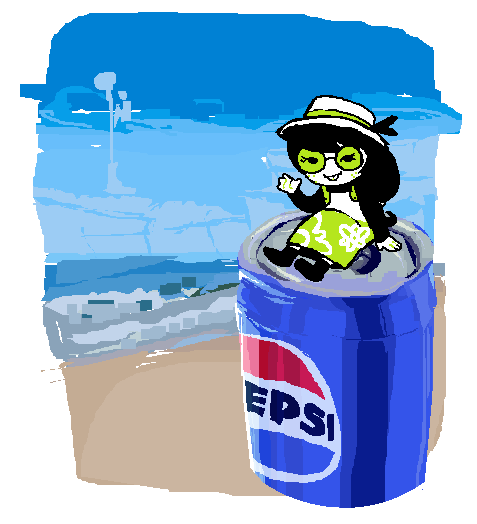 typicalIsopod's tweet photo. LITTLE JADE HARLEY IN YOUR PEPSI CAN: hey can i get a SIP of this? im trying to become some kind of Jade Harley Pepsi Sipper. https://t.co/XTsj2Z2ysM