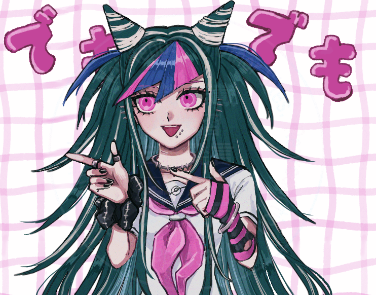 gentian_666's tweet photo. ヘッダーに使った澪田ちゃん、あまりに線がガタガタなのでリメイクした https://t.co/iKloCIT1GE