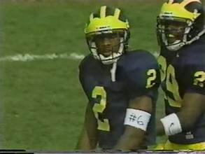JoeReynoldsAH2's tweet photo. 🏈 On this date in 1997.... 

   #8 Michigan beat Baylor 38-3 at the Big House!

In this game....

- Brian Griese completed 13 of 22 passes 
   for 169 yards and a touchdown.
- Anthony Thomas ran for 122 yards 
   and a touchdown.
- Chris Howard ran for 112 yards and 
   two touchdowns.
- Charles Woodson caught 2 passes for 
   45 yards, including a 10-yard touchdown, 
   while adding 5 solo tackles 3 for loss on 
   defense.
- Michigan had 532 total yards, including 
   344 yards on the ground.
- Michigan's defense held Baylor to 154 
   total yards and 32 yards in the second 
   half.
- Michigan scored 38 unanswered points 
   after Baylor opened the game with a field 
   goal.

   *The victory moved Michigan to 2-0 on its way to an undefeated season and the 1997 National Championship! 〽️🏆