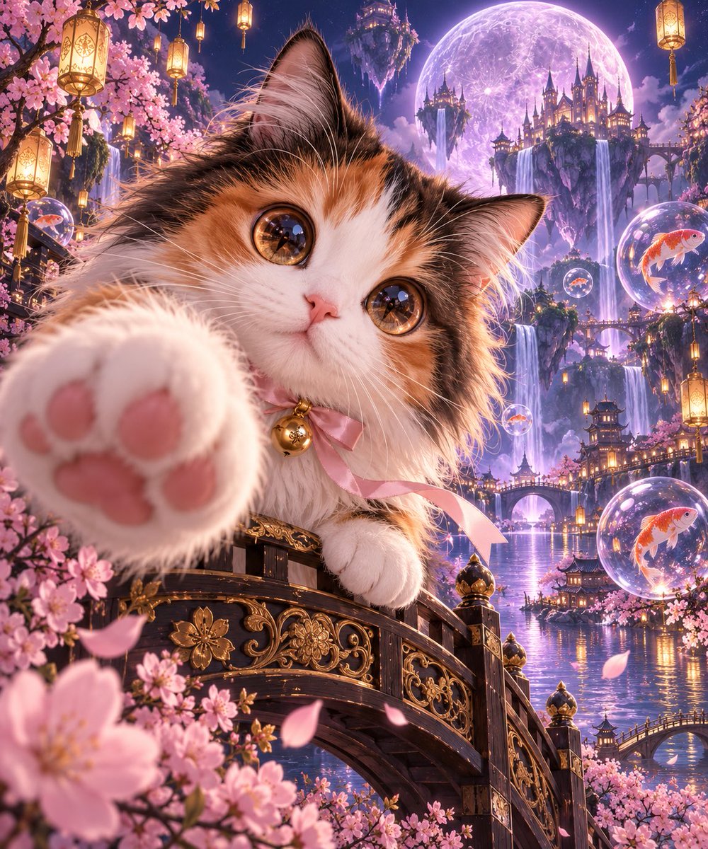 ritsuki_ai's tweet photo. Thank you so much for sharing the prompt, @CosSolidarity 🌸
I really loved the dreamy fantasy atmosphere and the adorable close-up composition.
#PromptShare #SharedPrompt #ChatGPT https://t.co/0FuEwIjvje