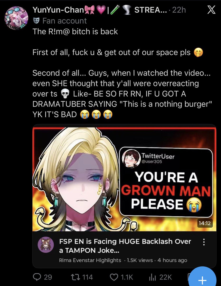 vinonunu's tweet photo. i can’t believe this company has melted your guys brain so much you’re agreeing with a dramatuber. I’m not directly quote retweeting because i don’t feel like arguing with a grown ass adult https://t.co/yeh5Hwe11R