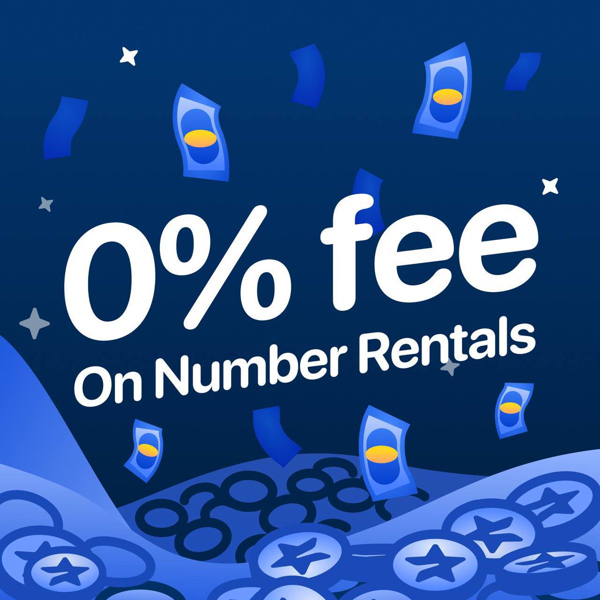 MajorTGApp's tweet photo. Your +888 number. Zero rental fees. ⭐️

Rent an anonymous +888 NFT number with 0% fees directly in the Major app.

More privacy. No extra fees. Just Major.

Open Major⁠ https://t.co/KDucDMxg2k