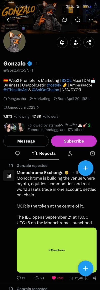 Beginningw0n's tweet photo. @GonzalitoSNFT Done ✅✍️ 

3EEyFdNKXYjiY6fisTzUFWJm9iHPjf25SFfkv41BSTnV https://t.co/RZOppFnQR2