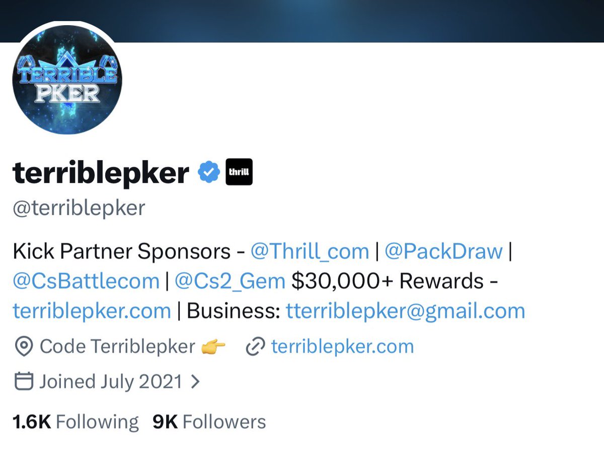 terriblepker's tweet photo. THANKS SO MUCH FOR 9,000 FOLLOWERS ON X ❤️

To celebrate, we’re giving away $90!

RT + TAG @yungreal69 to enter 🫡

Good luck everyone! 🔥 https://t.co/5P2BxUL2Eu