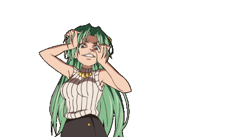 figamin's tweet photo. Shion has arguably the most expressive sprites in all of Higurashi Jan... this girl has truly lost it. The animators must have had a lot of fun with her, especially with all those jiggles. https://t.co/EXVghYDPKT