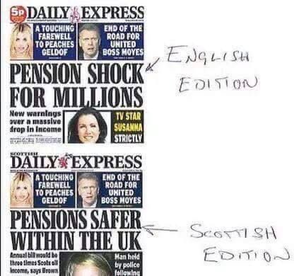 JMacreany's tweet photo. What Scots put up with All the time!🤬 https://t.co/eKZ58tTe6M
