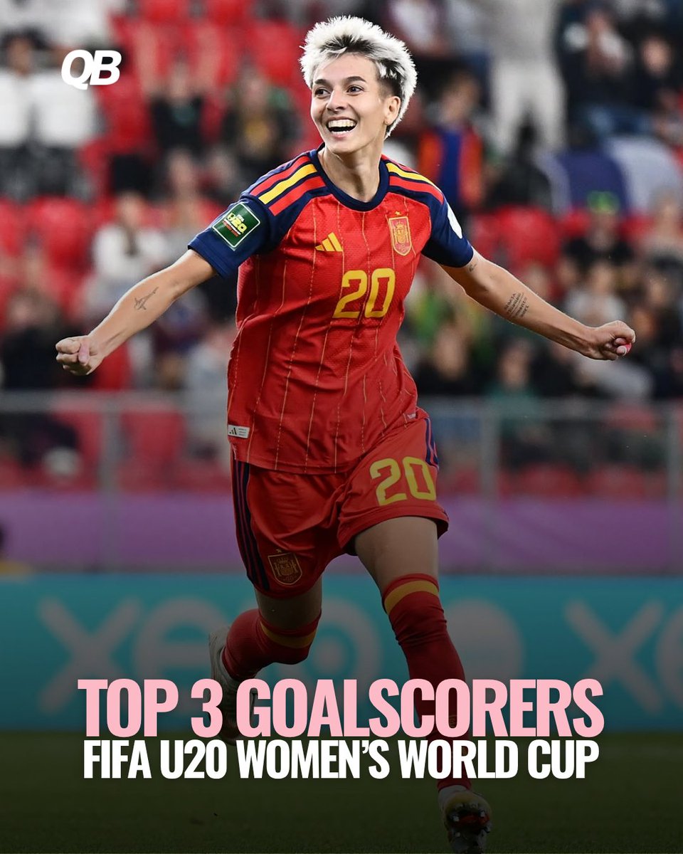 QueenballersCom's tweet photo. WHO’S LEADING THE GOLDEN BOOT RACE? ⚽️🔥

🇪🇸 Paula Comendador ⚽️ 5
🇦🇷 Annika Paz ⚽️ 5
🇰🇵 Choe Yon A ⚽️ 5
Pau and Choe are into the #FIFAU20WWC semi-finals, while Annika’s run is over.
Watching FIFA U20? Who are you rooting for? 👀

#WomensFootball #FIFA https://t.co/79z3FnK99E