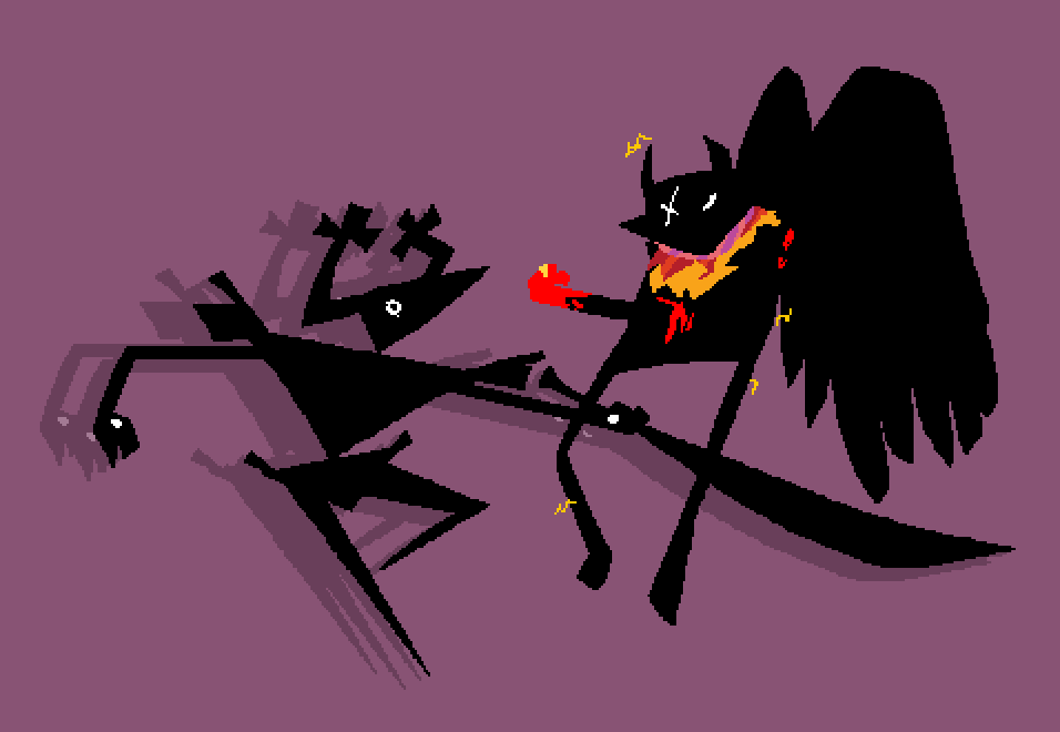 francis_gif's tweet photo. aura demon meets aura god https://t.co/J9PcuCtdN4