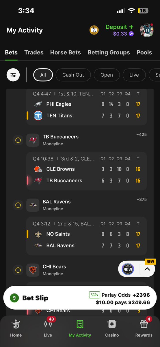 Jeff88028836's tweet photo. Yea you gone tell me the @NFL ain’t rigged but yet every game is tied at the same score , and they all about to be upsets yea okay #NFLScripted I give up on this WWE ahhh sport https://t.co/njsI1ByPQS
