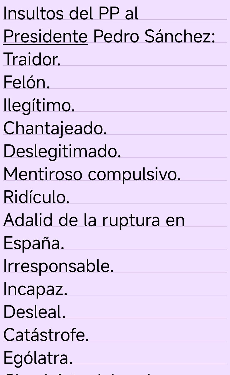 GuillemCristo's tweet photo. @okdiario Flores que salen de la boca de quienes te pagan a ti Eduardo Inda
Estos insultos los dedicaron desde el Partido Popular al Presidente del Gobierno de España 👇 https://t.co/YZ6aj93QTF
