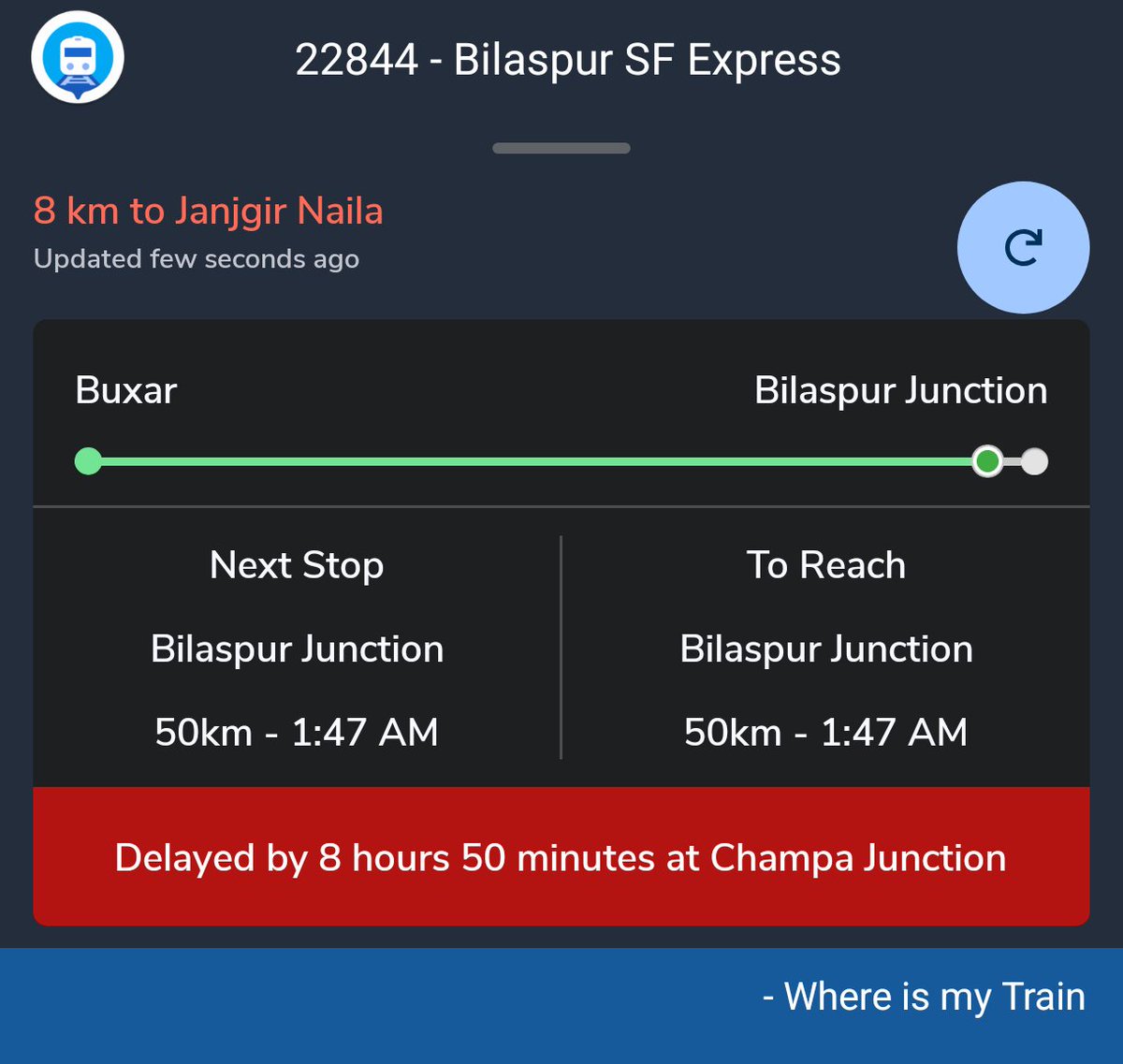 iamJeevanRoy's tweet photo. Another day another train delayed. @Indianrailgadi @indianrailway__ @AshwiniVaishnaw @narendramodi https://t.co/aUgky6EynT