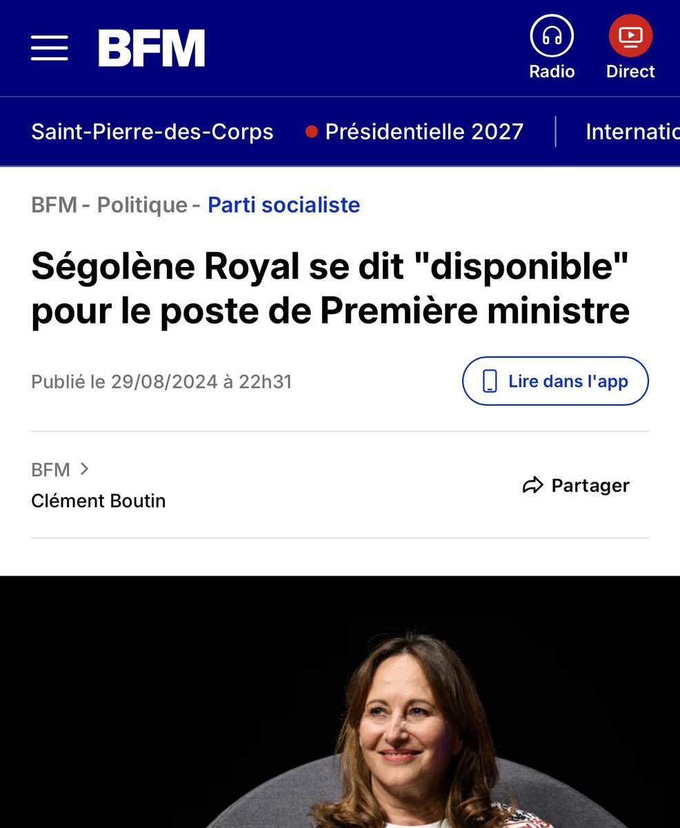Aouizille's tweet photo. Épargnez-nous vos procès en macronisme.

Faire le vôtre est trop facile :

• Juin 2017 : vous votez LREM contre l’écologiste Delphine Batho.

• Septembre 2017 : vous acceptez d'être nommée ambassadrice par Macron.

• Européennes 2019 : vous revotez LREM.

• Août 2024 : vous écrivez à Macron être « disponible » pour Matignon.

• Septembre 2024 : à propos du gouvernement Barnier « Si jamais je suis contactée, je regarderai sans sectarisme. »

Pendant ce temps-là, Raphaël Glucksmann les combattait et défendait la gauche et la France à Bruxelles.

Vos propos sont honteux.