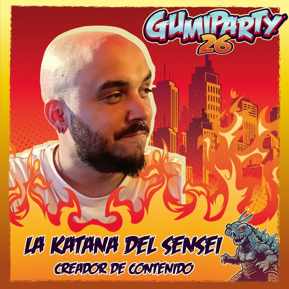 _Gumiparty_'s tweet photo. ⚔️👨‍🦲 ¡@katanadelsensei
 DESEMBARCA EN LA GUMIPARTY 26! 🏴‍☠️✨

¡Atención, nakamas! Nos hace una ilusión tremenda anunciar que contaremos con la presencia de Sensei, de La Katana Del Sensei, en esta edición. 🏯🔥 https://t.co/nWvtlrITuH