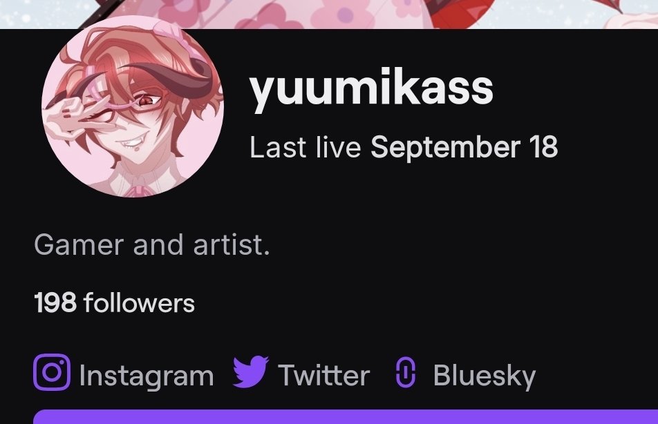 yuumikass's tweet photo. I'm so close to 200 followers on Twitch omg!! Just 2 more to go! Thank you all so much for your support ❤️❤️!! 

https://t.co/ozUByjcV3y https://t.co/aa3aHe88Je