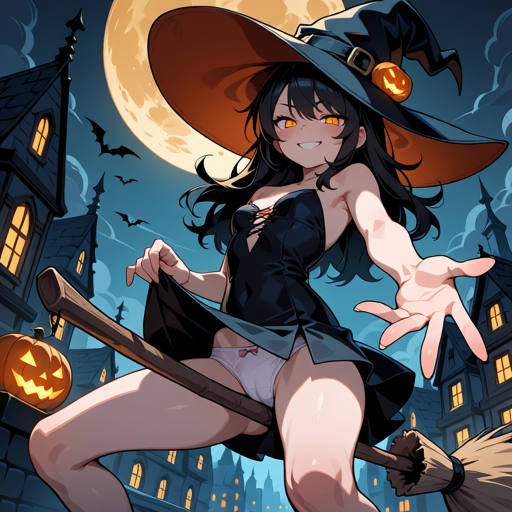 HentaiLip's tweet photo. It's not even Halloween today — so where did all these witches come from? https://t.co/HAPpY1utW4