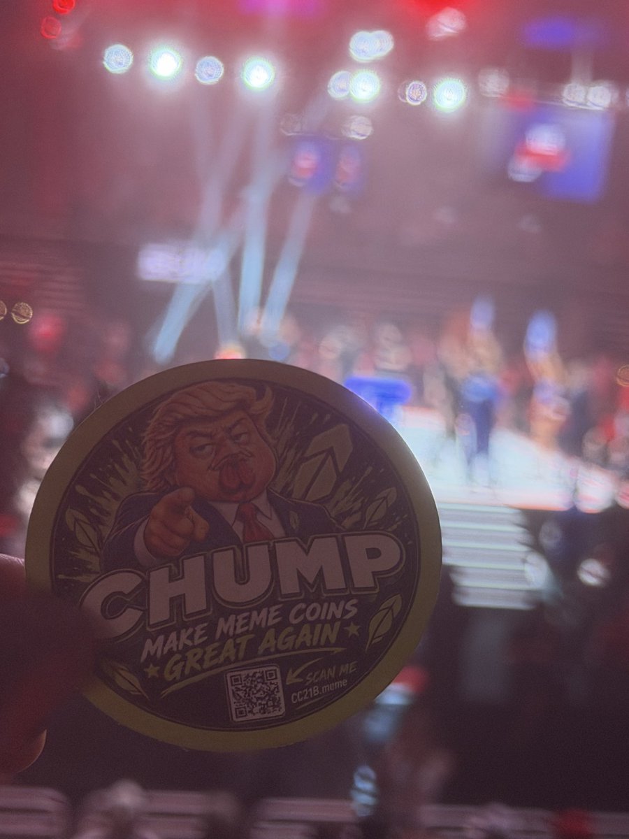 Czarmlup's tweet photo. $CHUMP spotted at power slap👀 https://t.co/Wcfctck4Hs