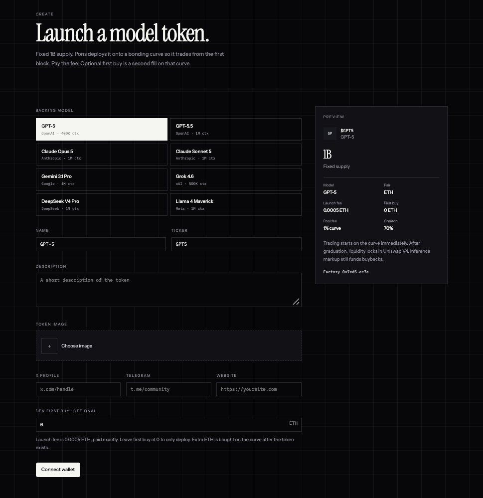 inferadotfun's tweet photo. Launch a model token on Infera https://t.co/TW0R8fHKDN