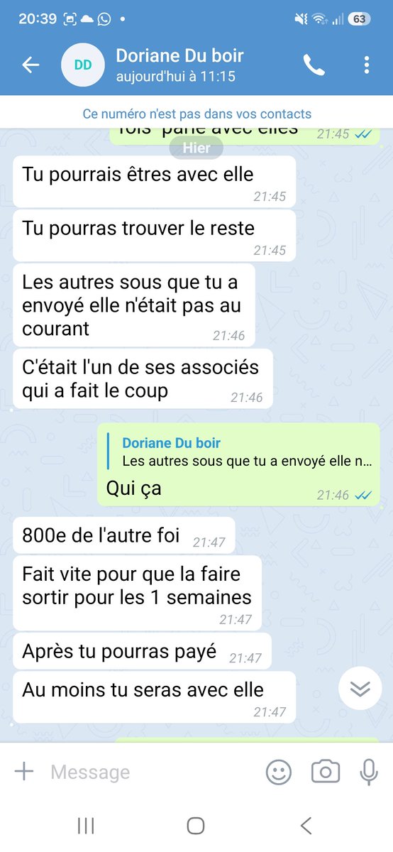 ParideParideo5's tweet photo. @sophiamlrs Merci je peux savoir ou e mon argent je viens de te donner 1000€ ok https://t.co/wrRjhzCjDg