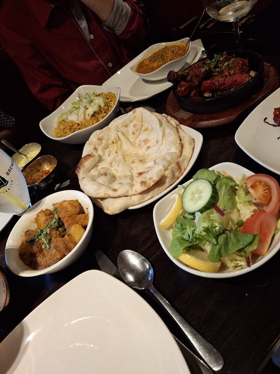 lynnett44's tweet photo. Went out for an Indian meal for my husbands birthday https://t.co/sfnBwB00Nb