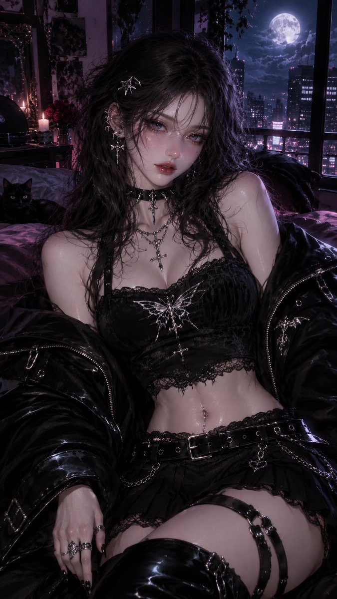 Lumetrixlqfa's tweet photo. Midnight feels different when the city disappears into moonlight. 🌙
#AI绘画 #动漫美图 #精灵 #幻想世界 #二次元 #AIArt #AnimeArt #FantasyArt #ElfArt #AnimeAesthetic https://t.co/oedczADasV