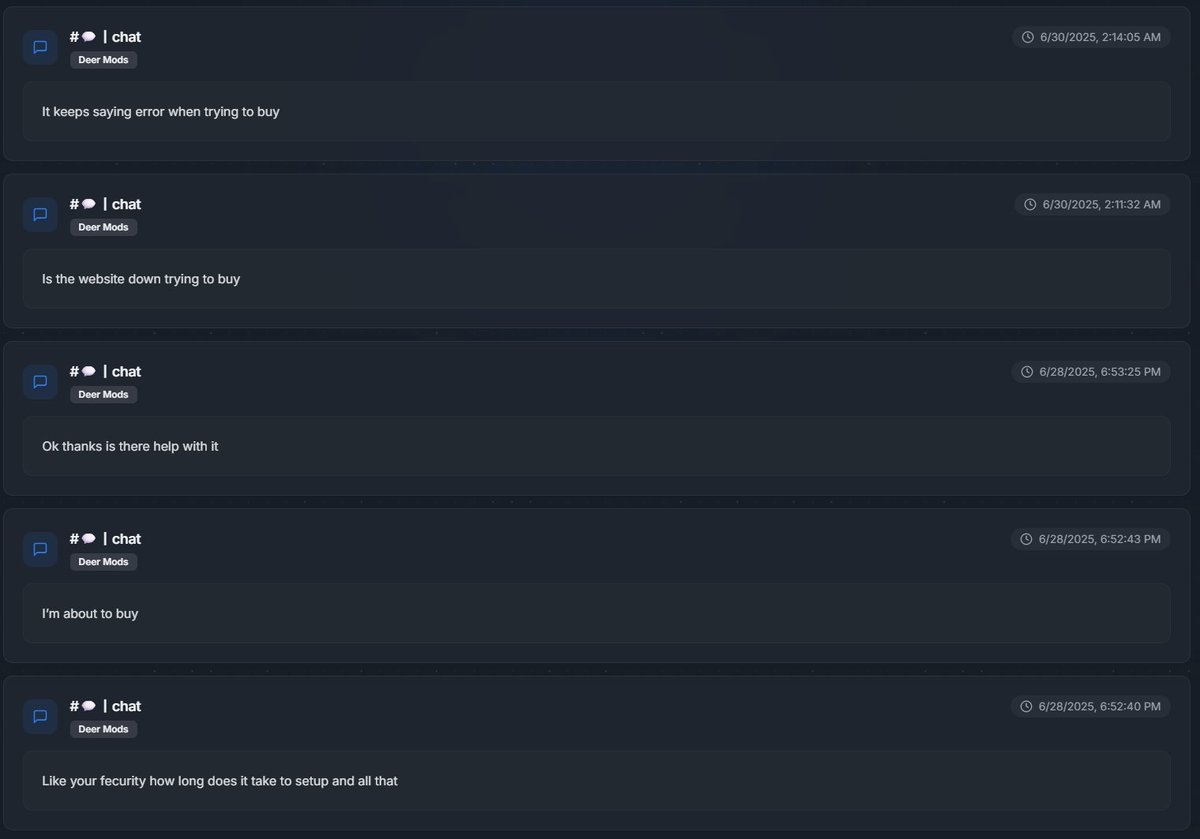 supsaves's tweet photo. He's on the list for being in SSZ./GG and Deer Mods as a Customer and has a message history of talking about cheating in Call of Duty. He also is seen questioning if he gets PC checked if they will see if he deleted any files. 

Pretty self explanatory in my opinion. https://t.co/t8AUunehu9