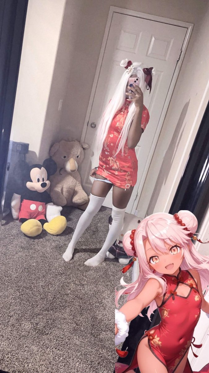 ittlevill's tweet photo. old chloe cosplay https://t.co/CGAslsmOTD