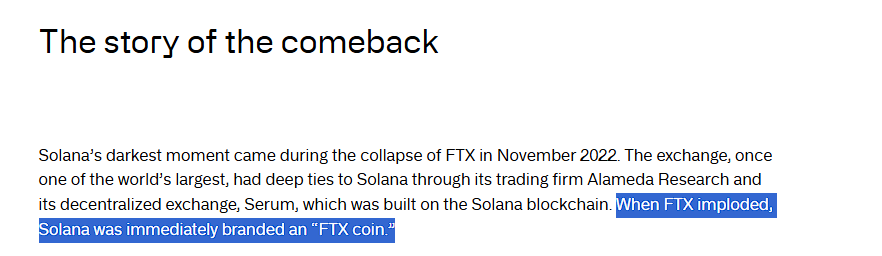BurryJMichael's tweet photo. SOLANA USED TO BE CALLED THE "FTX COIN"

https://t.co/VYwAG1Pf55 https://t.co/EarM4rPLG7