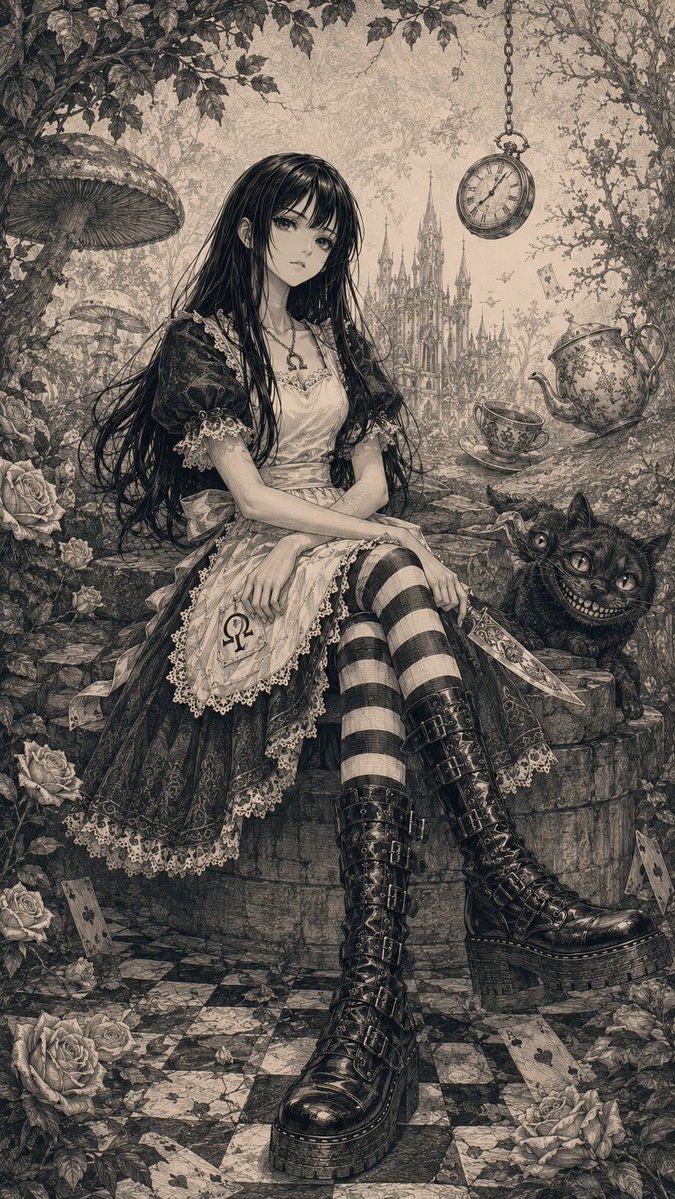 vk_wonder's tweet photo. Alice: Madness Returns

#alicemadnessreturns #americanmcgees #AIart️️️️️️️️️️️️️️️️️️️️️️️️️️️️️️️️️️️️️️️️️️️️️️️️️️️ https://t.co/Pfs85nKu40