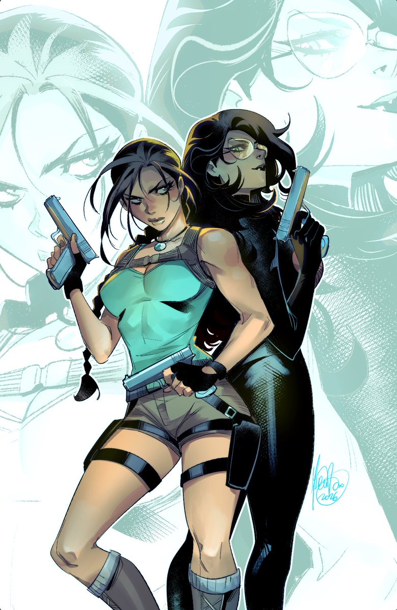 Mirkand's tweet photo. #GIjoe #TombRaider exclusive variant cover for 616comics! https://t.co/kKPrZS2Pq2
