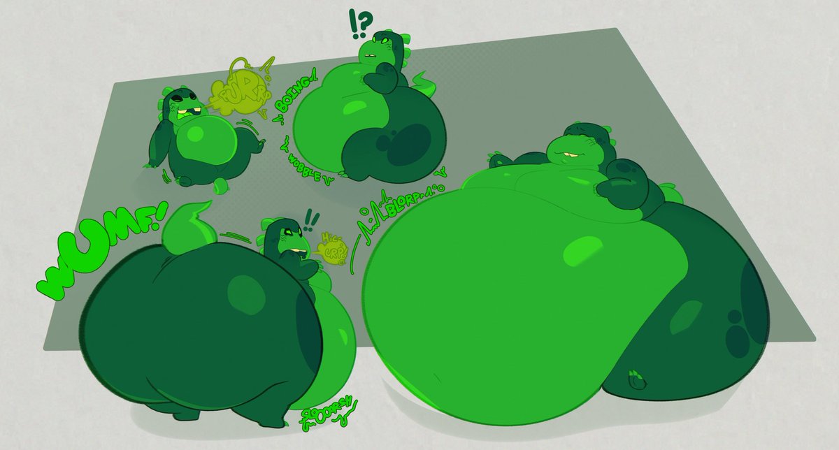 PurpleChubee's tweet photo. Near infinite stomach dimension isn’t enough for me apparently xwx https://t.co/SFHXsqJr14