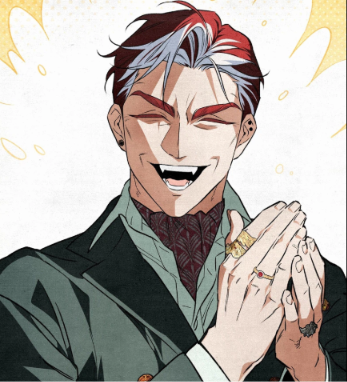 kmgirye0's tweet photo. love how bisabeol’s red hair represents period blood and his passion for feminism https://t.co/m9VYw6wTk5