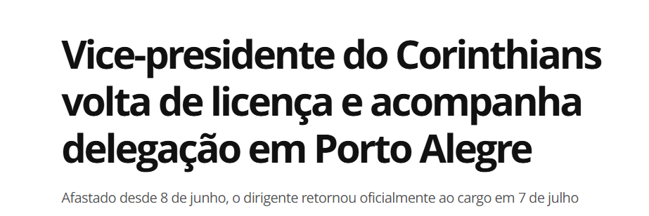sccpDux's tweet photo. nossa q engraçado né? voltou justamente no dia q tudo começou a dar errado no clube... NOSSA Q COINCIDENCIA MEU DEUS https://t.co/PNokOu79OU