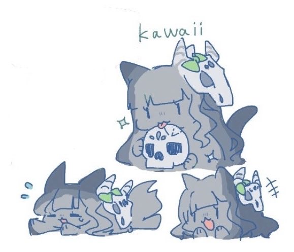 orca1s's tweet photo. ⚠️ワンク獣化→
蛍猫さんのいぬねこんともりちゃんを
描かせていただきました！🥰ｶｰﾜｲｲ! https://t.co/fyG5MpE3As