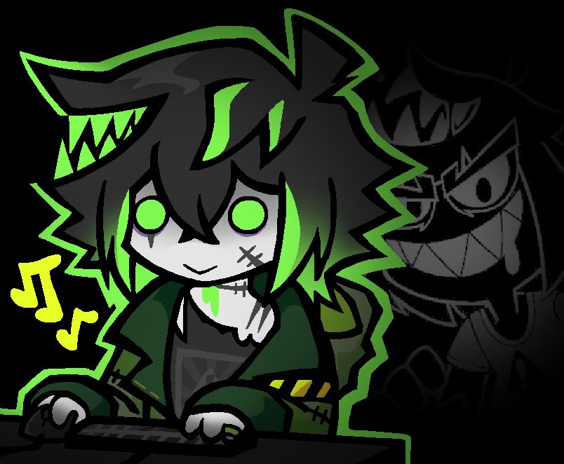 pezboyo's tweet photo. a shadow over phisnoms….. HE SPOOKS… #biohazart https://t.co/sJRWx3Z8mI