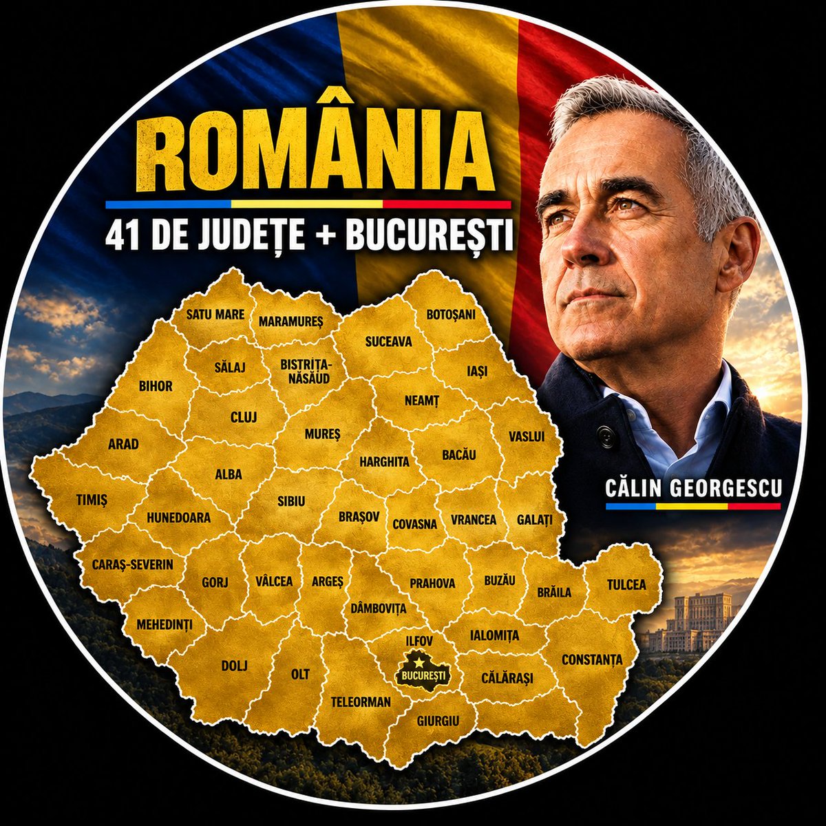 VeteranROUSA's tweet photo. This is Cǎlin Georgescu, the legitimate President of Romania who should go to the United Nations' General Assembly, @DHSgov @CBP, not the illegitimate @NicusorDanRO and his rotten system with foreign infiltrators. 
The Romanian people love @POTUS. 
@CG_Romania @georgesimion https://t.co/bjvg1aYAx3
