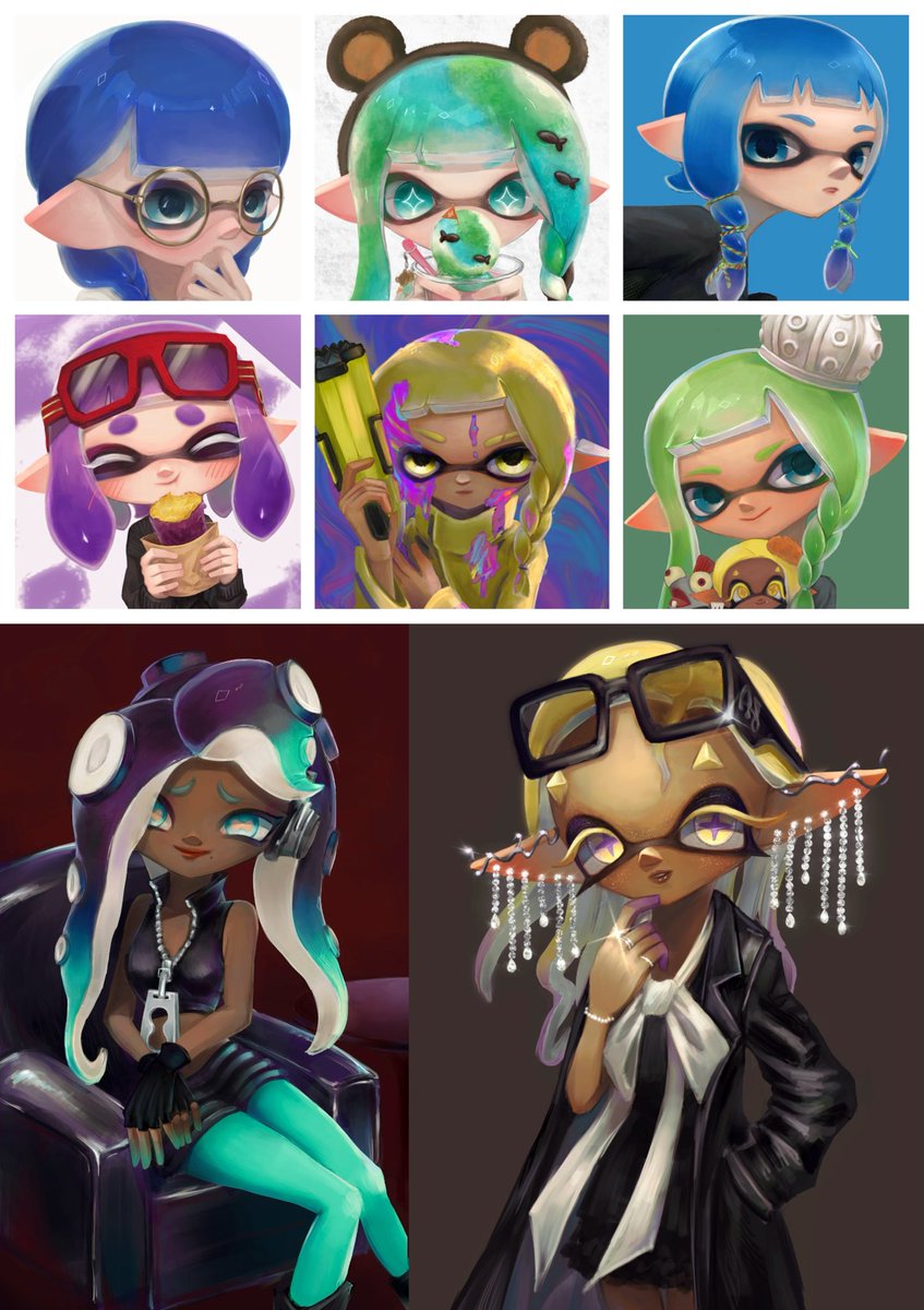 nea_sta_dbys's tweet photo. #スプラトゥーン絵描きさんと繋がりたい 
いろいろ描いてます🦑🐙
全反応ゆったり巡回いたします
よろしくお願いします✨ https://t.co/uutDUmODHL