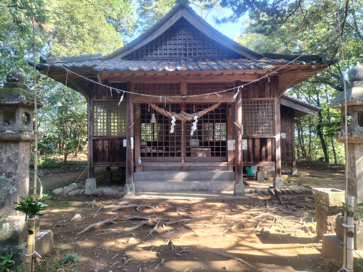 tianlangxing's tweet photo. 雨宮バス停の多軌さんからの雨宮神社。行きのバスから見えてたけど手前の田んぼの彼岸花がめっちゃきれい。上まで登ったのは結構久々かもしれない… #夏目友人帳 #natsume https://t.co/8BD6e3ASFh